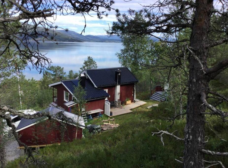 Cozy Cabin With A Great View Skamdal 외부 사진